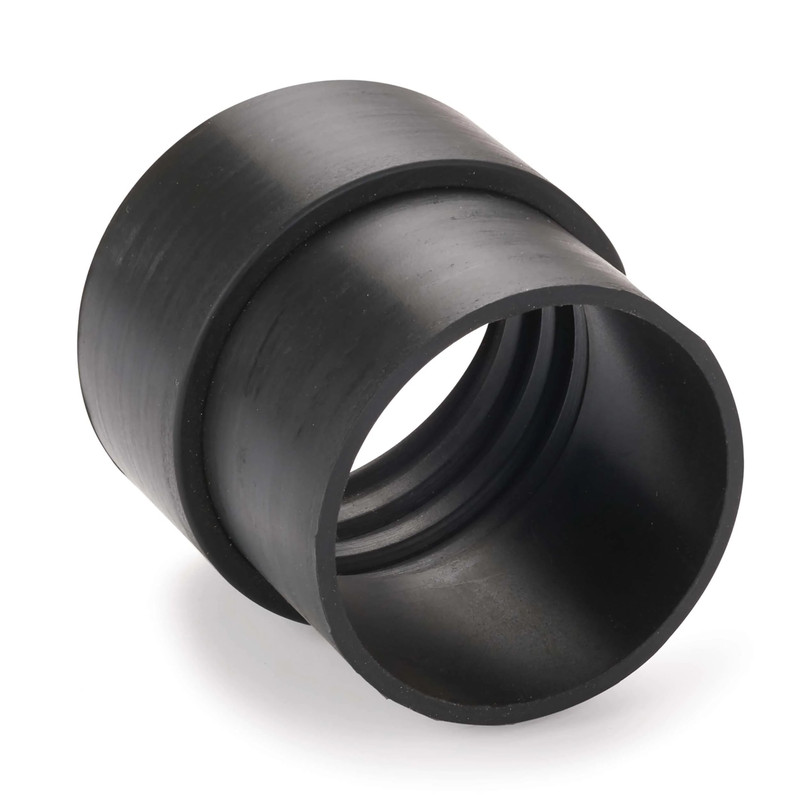 2-1/2" Flexible Hose End Cuff Fitting for Dust Collection System